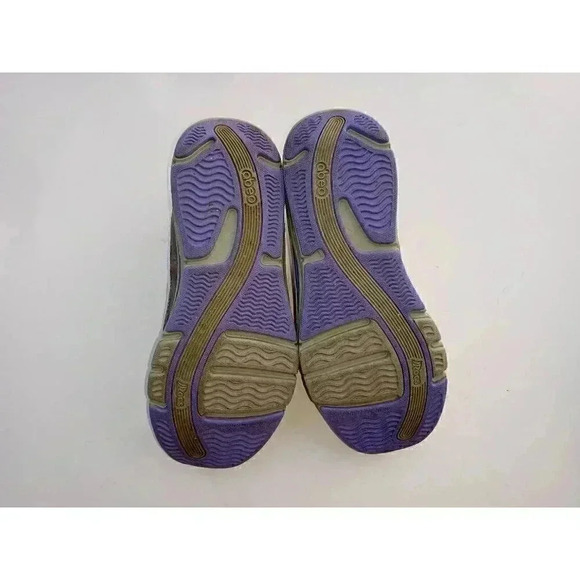 Abeo Womens Aubrey Rocs Walking Shoes White Purple Textile Lace Up Toning 6.5M - Picture 3 of 10